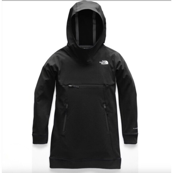 NWOT The North Face Girls Size XS (5/6) Tekno Hooded Pullover Jacket Flash Dry - Picture 1 of 12